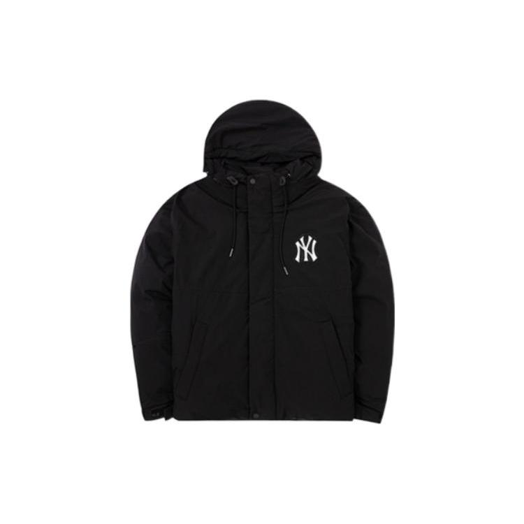 New MLB FW22 Down Jacket Short Unisex Black 3ADJB1126-K0001