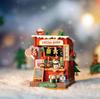Robotime DIY Miniature House Kit Decoration Christmas Fireplace Mini House Building Craft Kits for Adults Gift  For Christmas