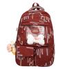 New Schoolbag for Girls with Large Capacity Cute Soft Girl Girl Backpack Lightweight Campus Versatile Backpack