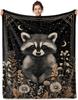 Elephant Throw Blanket for Couch Bed Sofa, Cute Animal Blanket Gift for Women & Animal Lovers