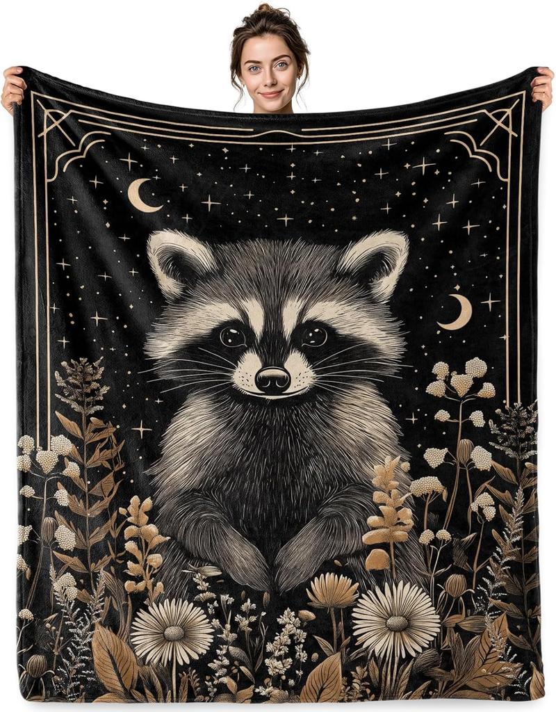 Elephant Throw Blanket for Couch Bed Sofa, Cute Animal Blanket Gift for Women & Animal Lovers