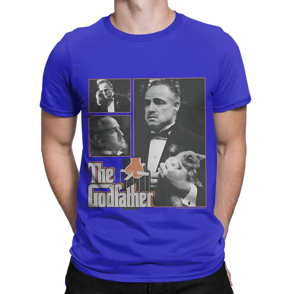 The Godfather Vito Corleone Stray Poster Novelty 100 Cotton TShirt The Godfather Tops Tees For Unisex