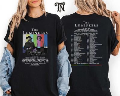 The Lumineers La Tournée Mondiale Automatique 25 Hommes S-5XL 21D675 T-shirt Unisexe