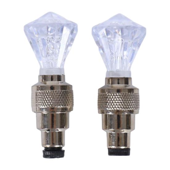 2/4ks Světlo na ventil duše jízdního kola Chytrý senzor LED Lampa na kolo pro noční jízdu Barevná Dekorativní lampa na ventil silničního nebo horského kola Příslušenství pro jízdní kola