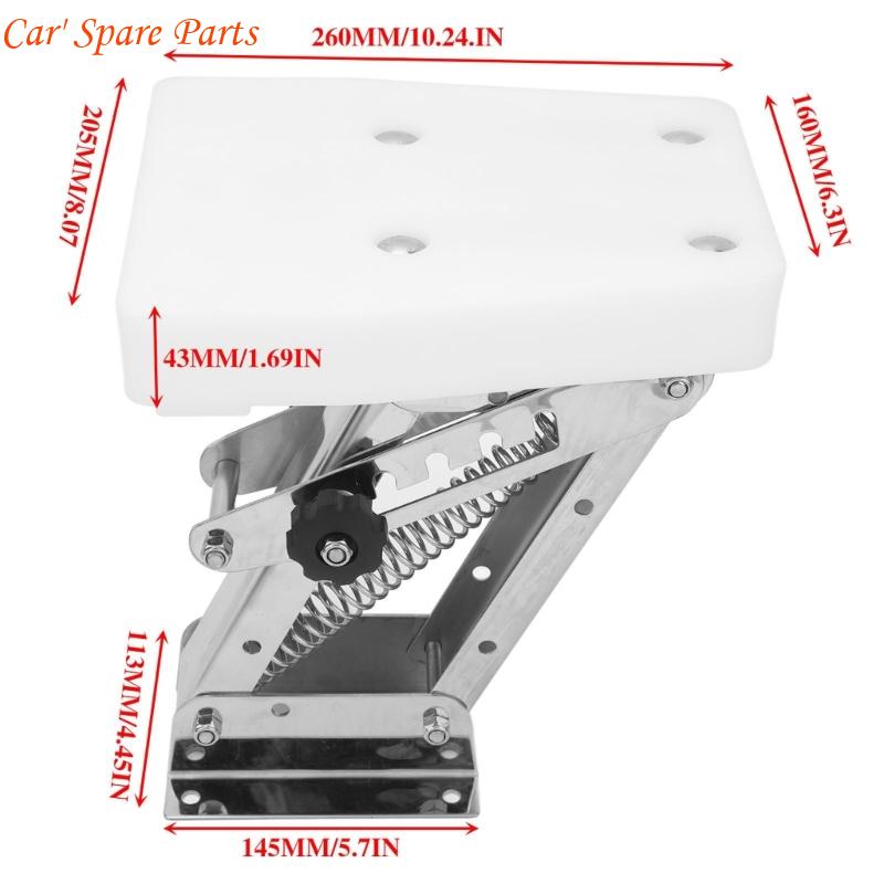 Y4UA SturdySteel Motor Bracket Heavy Duty Boat Motor Rack Supports Up To 50 Kg Weight