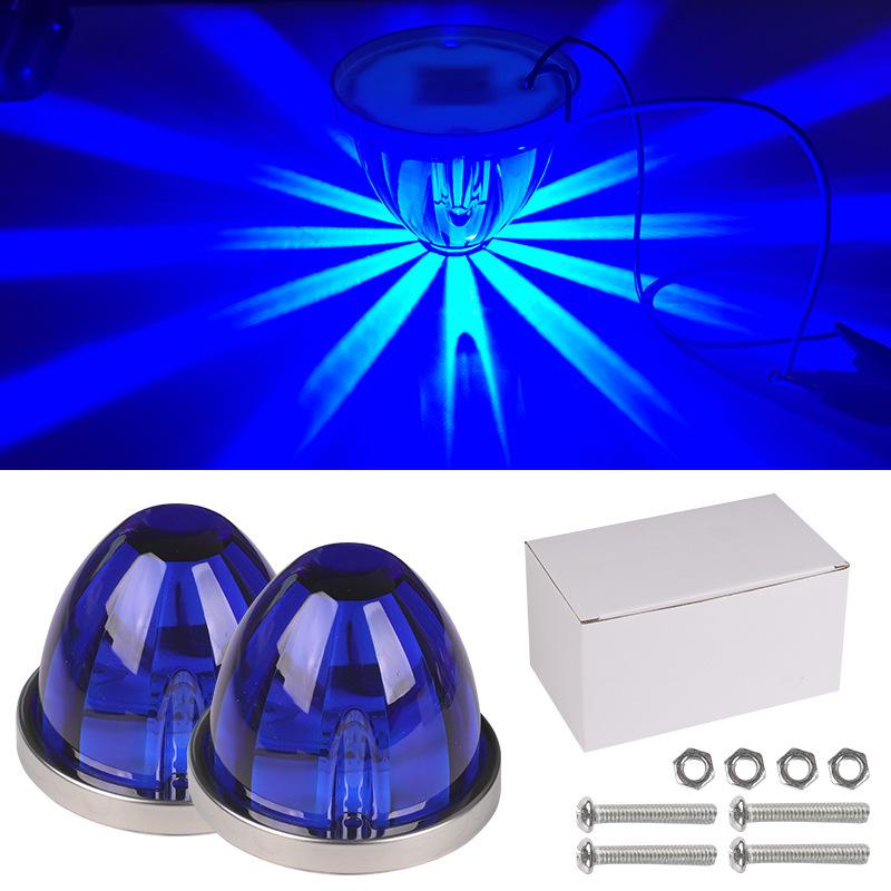 LED Wassermelonen-LKW Seitenblinker - Glas & Kunststoff Begrenzungsleuchte