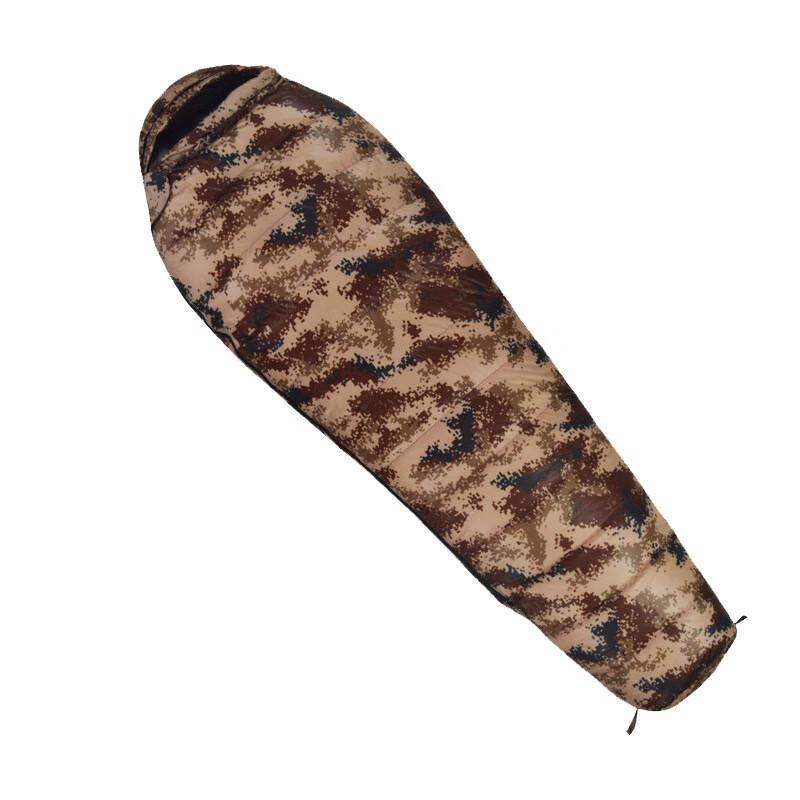 ZISIZ Outdoor Ultralight Duck Down Mummy Sleeping Bag