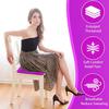 Gel Seat Cushion for Long Sitting Large and Thick,Soft and Breathable, Gel Cushion for Wheelchair, Gel Chair Cushion for Hip Pa