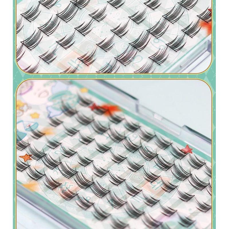 Mogugu - Natural Wispy Cluster False Eyelashes