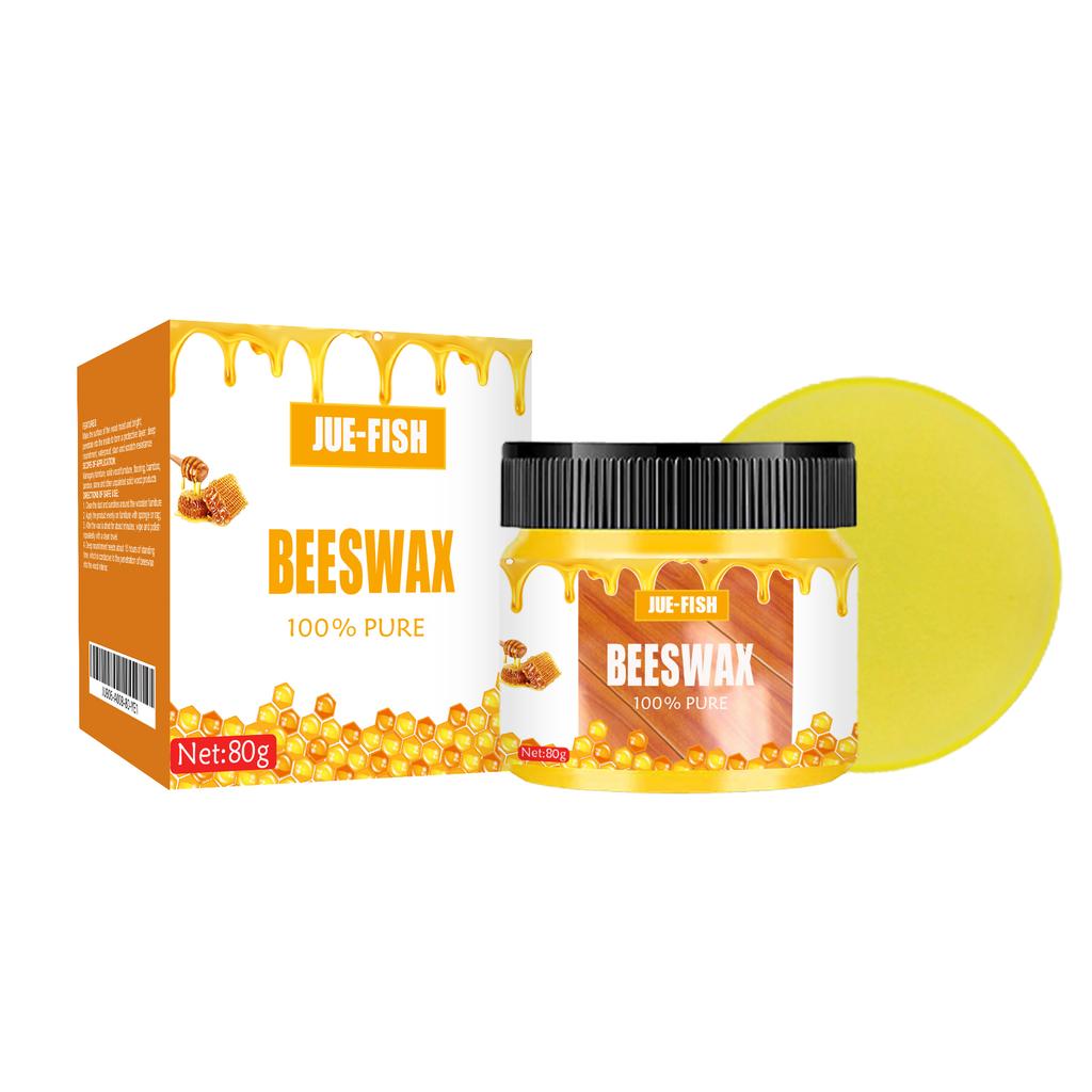 Professional Beeswax Wood Polish Furniture Natural Floor Wax Scratch Repair Restoration Protector Waterproof Anti Scratch Shine