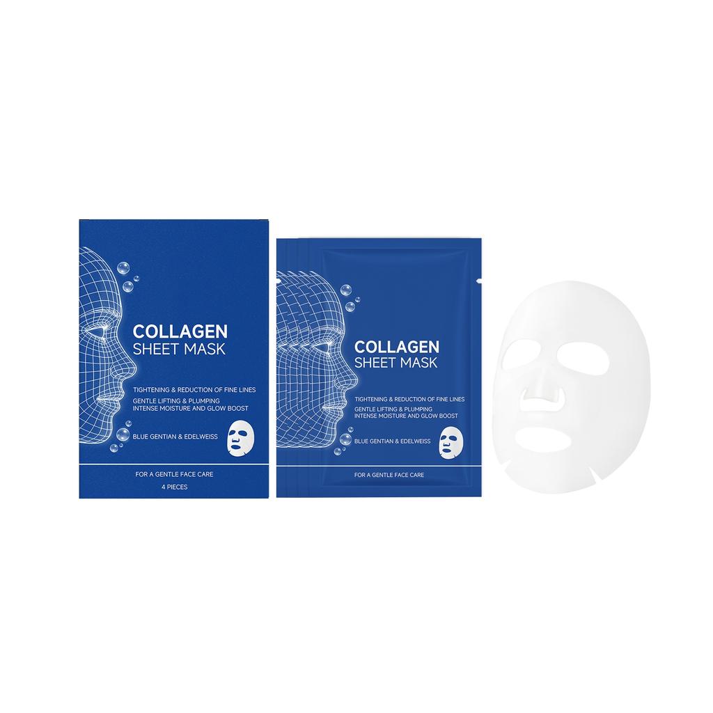 Collagen Firming Mask Firming The Skin, Brightening The Complexion, -wrinkle, Hydrating And Moisturizing Peel-off Mask,4ML