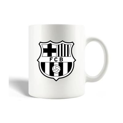 Mug - FCB - Black and White Logo - Ceramic - 30cl - Dishwasher Safe