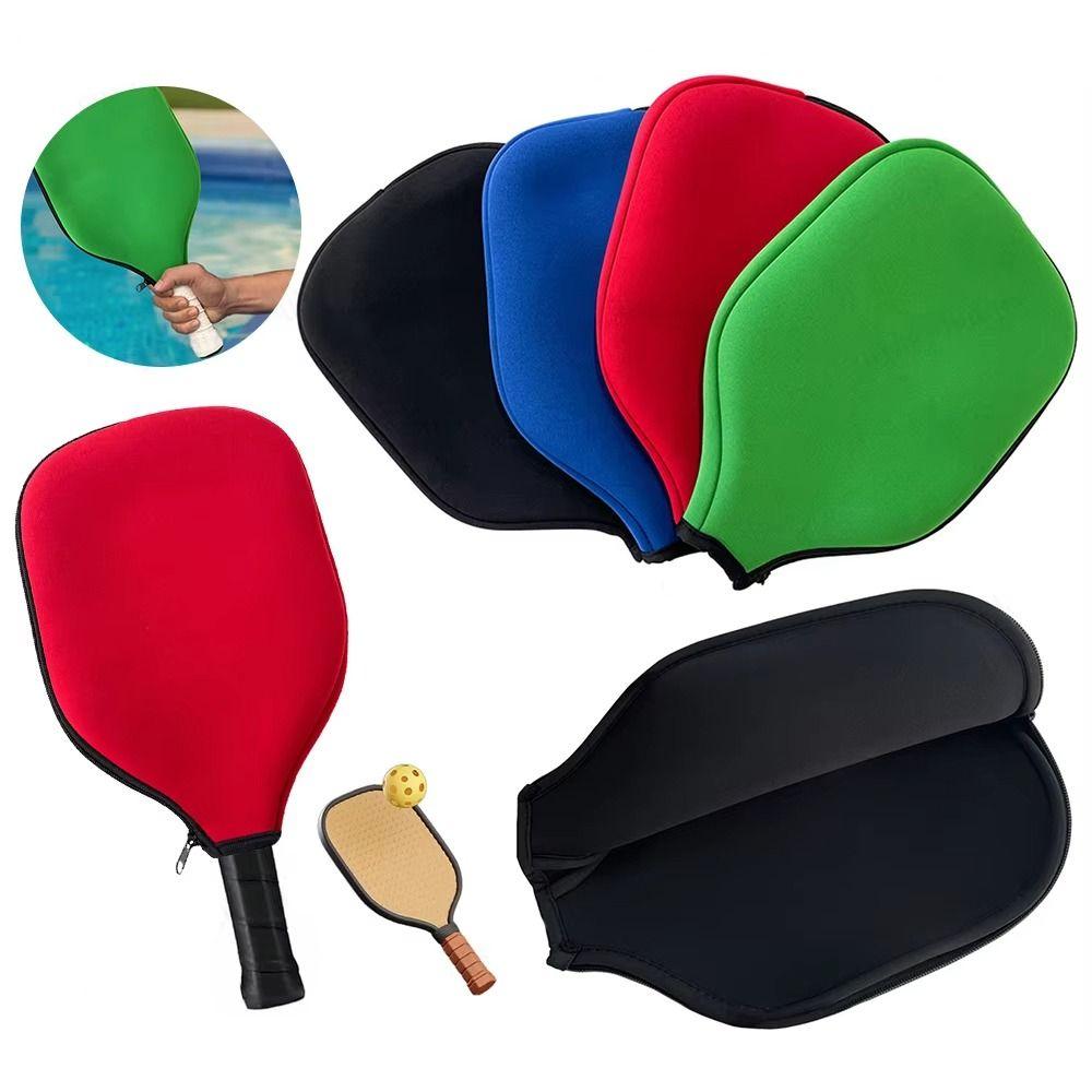 Staubdichte Pickleballschlägerhülle Neopren Schlägerschutzhülle Pickleball Zubehör