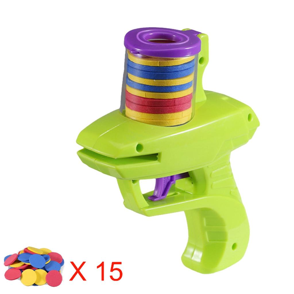 Pěnový disk Play Toy Disc Venkovní hračka pro děti Dárky Hračka(Zelená, Fialová)