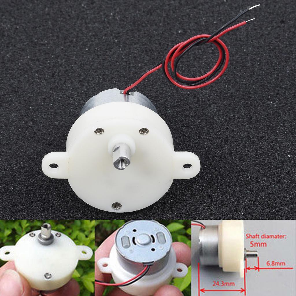 Gear Motor Mini Worm Less Noise High Torque Gear Motor Duable Reliable