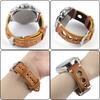 Vintage Leather Watch Strap Handmade Cowhide Watchband 20mm 22mm 24mm Breathable Watch Band for Men Replacement Bracelet Belts