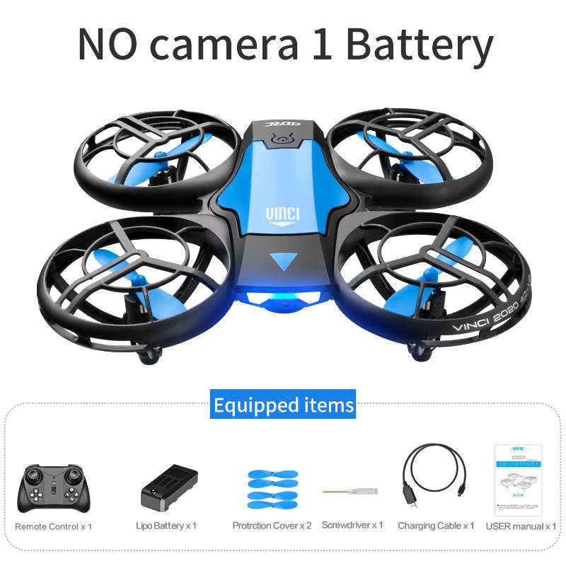 New V8 Mini Drone 4K Camera Profession HD Wide Angle Cam WiFi Fpv Quadcopter Height Keep Dron Helicopter Toys For Boys Gift