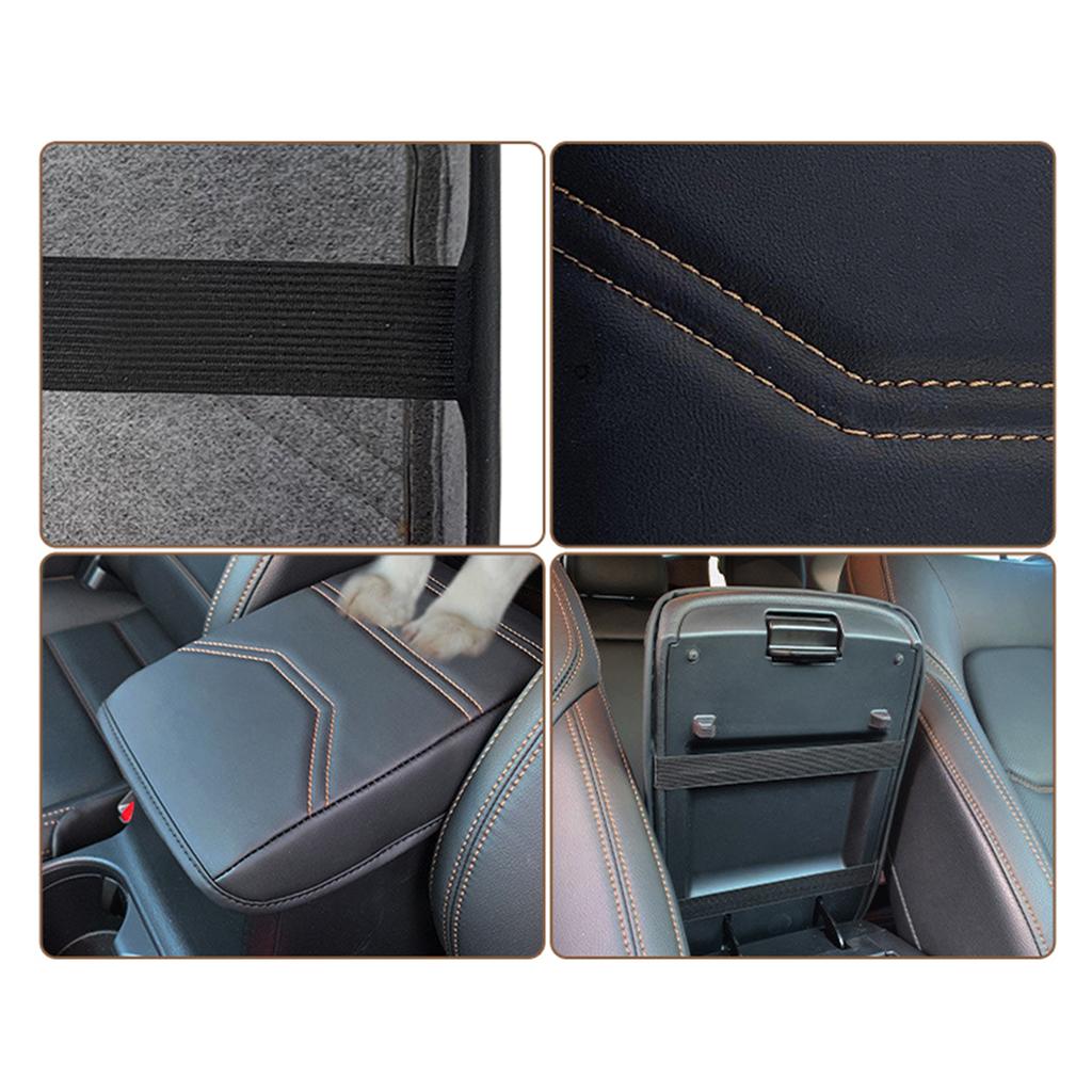 Armlehnen-Konsolenpolsterbezug Ersatz Armlehnenkissen für CX5 2017-2023 Stützbox Obermatte Einlage Autoinnenraumzubehör