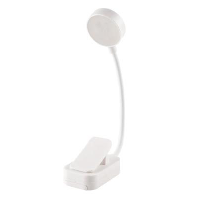 3 Colors LED Table Lamp LED Light Battery Powered Night Light Portable Clip Book Lamp Student Use