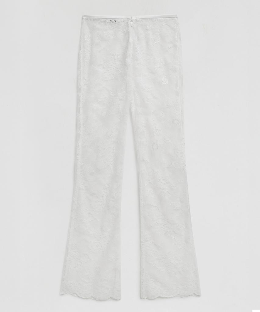 El Mood Woman Lingerie Layered Pants Ecru
