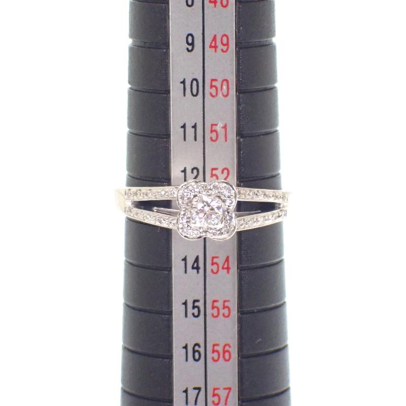 MAUBOUSSIN  #13(JP Size) ring K18 white gold Women