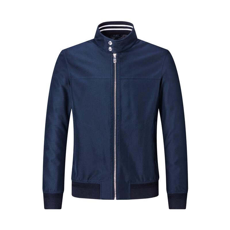 

Men s Stand-Collar Cotton Casual Jacket One Size (170-190)