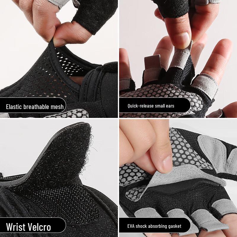 Lishi Outdoor Sports & Fitness Half-Finger Gloves
