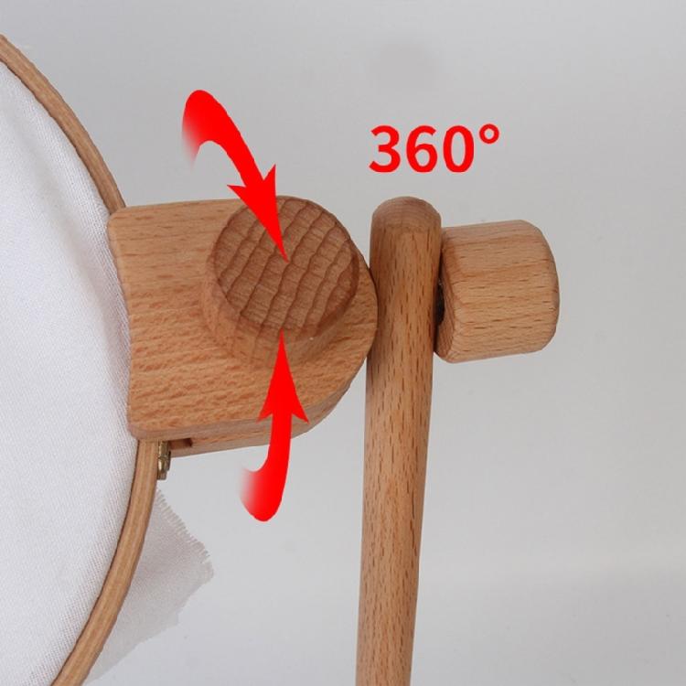 Stickrahmenständer Desktop-Reifenhalter Handarbeit Schoßrahmen Stickrahmen Schoßständer zum Nähen