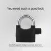 110 DB Anti-theft Alarm Lock Padlock Alloy Steel Motorcycle Ring Lock  Outdoor