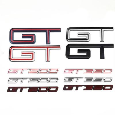 Metalowa naklejka na boczny emblemat samochodu, naklejka na bagażnik, naklejka na GT GT350 GT500 S-helby Logo Fiesta Focus Mondeo Kuga Ranger M-ustang
