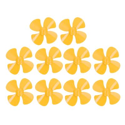 10 Peças Hélice 100mm 4 Pás Modelo de Brinquedo DIY Acessórios Rotativos com Furo 2mm XR‑150