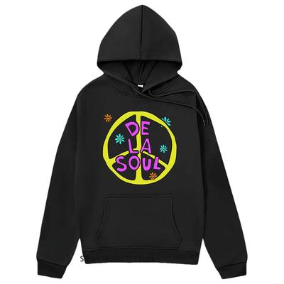 De La Soul Musik Hoodies High Street Hip Hop Sweatshirt Mode Anime Streetwear Herren Damen Kleidung Y2k Oberteil