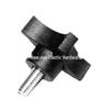 Cross 4-Corner M8 Nylon Plastic Adjustment Knob Handle