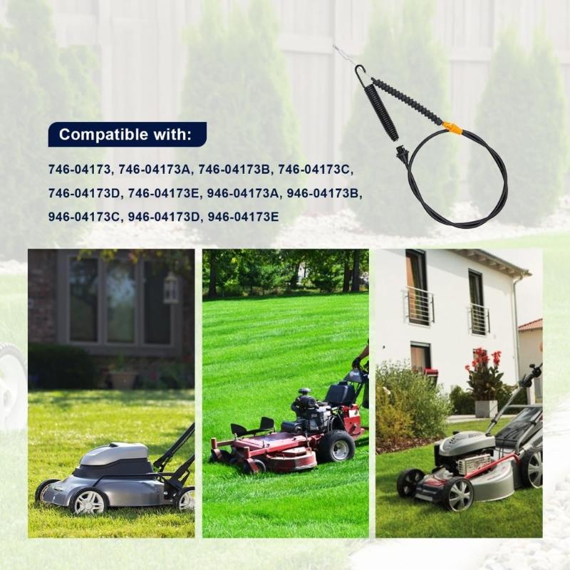 Deck Engagement Clutch Cable Compatible for Troys Bilt LT1700 LT2000 LT2500 LT3800 LT3812 Lawn Mowers Garden Tool