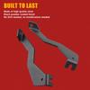 Engine Hood Hinges Led Mounting Ditch Work Cude Pods Lights Bracket Holder for Ford F150 2004-2014 SVT Raptor 2010-2014