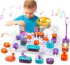 Science Circuit for Kids, 53PCS DIY Electronics Exploration Kit with 150+ Projects, Physics Science Experiments Circuit Board