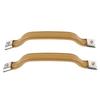 Interior Door Handle Pull Strap Kit Front Left Right Side 55009801K Replacement for YJ 1987 1995 Brown