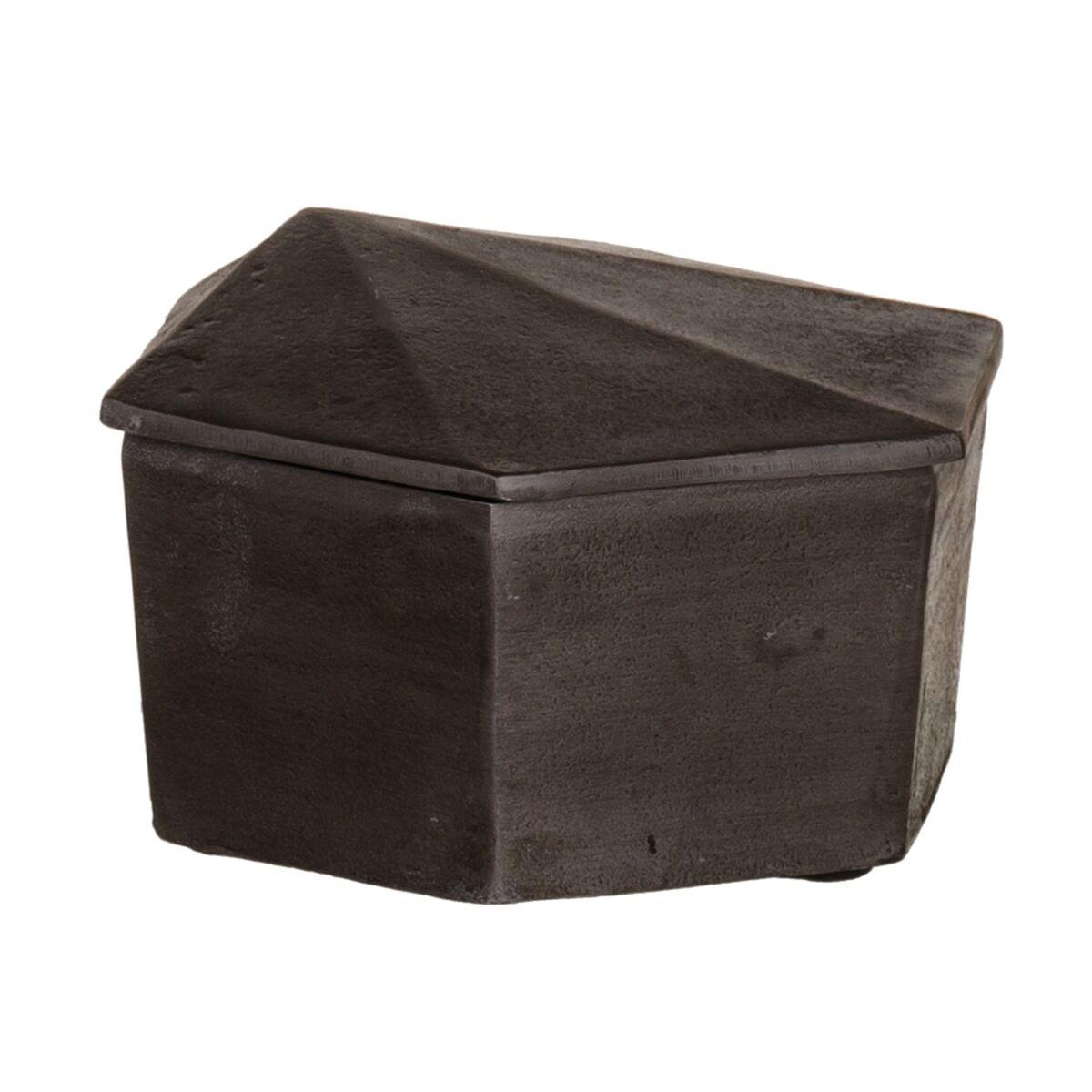 

Серая алюминиевая многофункциональная коробка 15 x 15 x 9 см