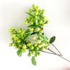 5PCS 24CM Foam Artificial Flowers California Berries Blueberry Fruit Small Fake Flower Home Decorative Party Wedding Blue Decor