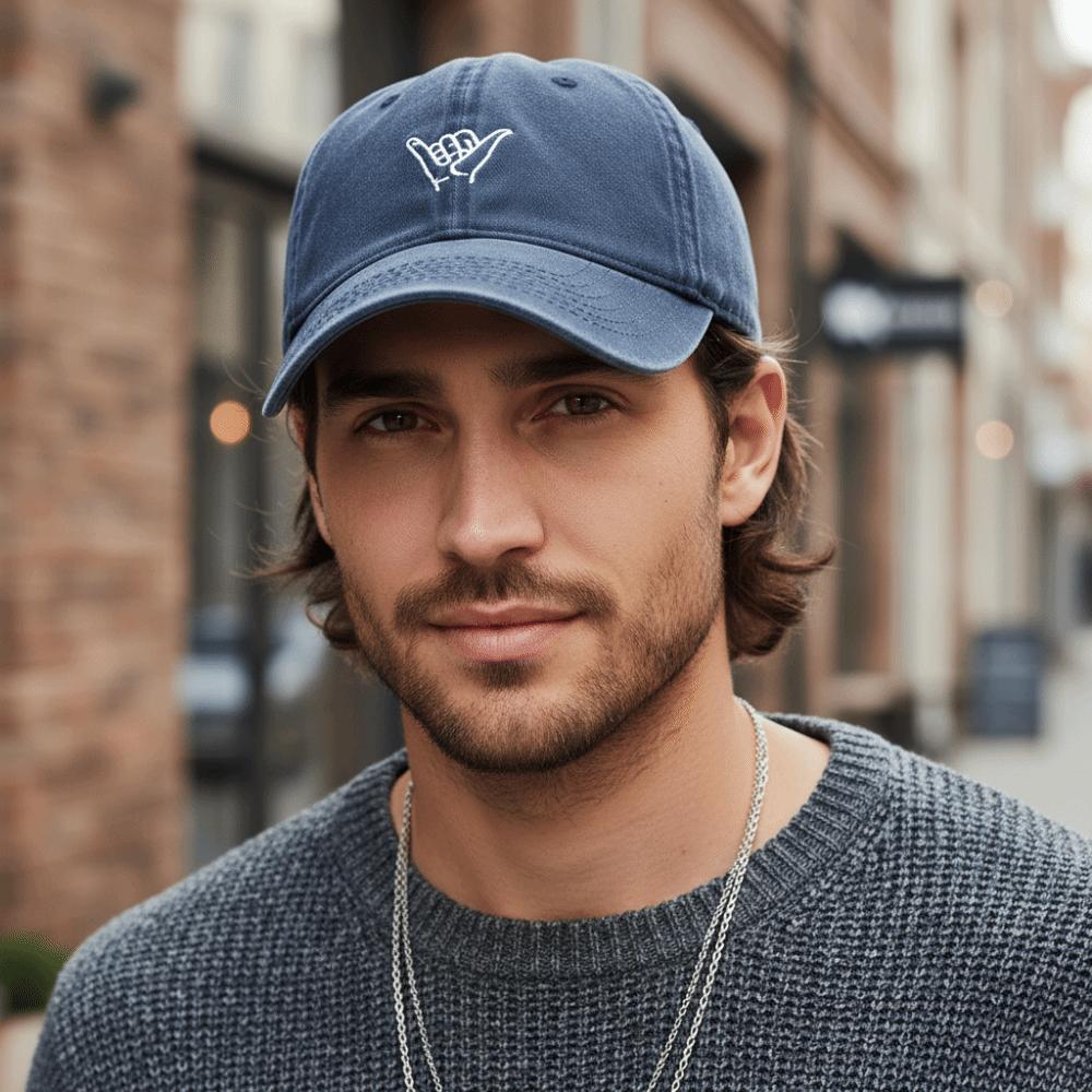 Distressed Embroidered Baseball Cap Hip Hop Sun Hat Casual Streetwear Hats For Man Women Unisex