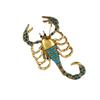 European and American Fashion Animal Antique Scorpion Brooch Clothing Matching Men's Suit Brooch Corsage