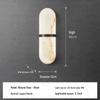 Minimalist All-Copper Wall Lamp: Luxury Marble Design for Living Room, Bedroom, or Entrance