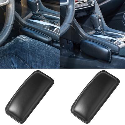2 Pack Universal Car Center Console Knee Cushion Soft Pad Door Armrest Protective Pad Soft Leather Armrest Pillow