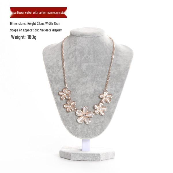 Pendant Necklace Display Stand Mannequin Jewelry Holder