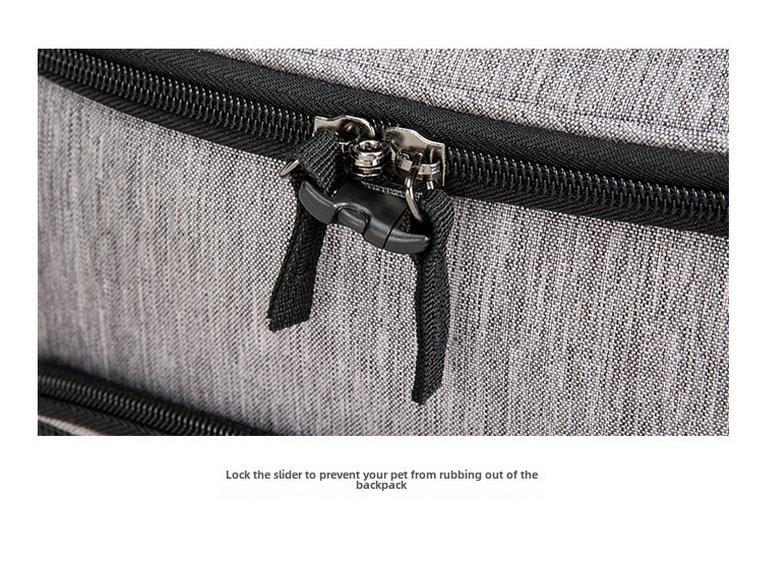 Large-Capacity Foldable Pet Backpack Breathable for Cats and Dogs, Suitable for Outdoor Use