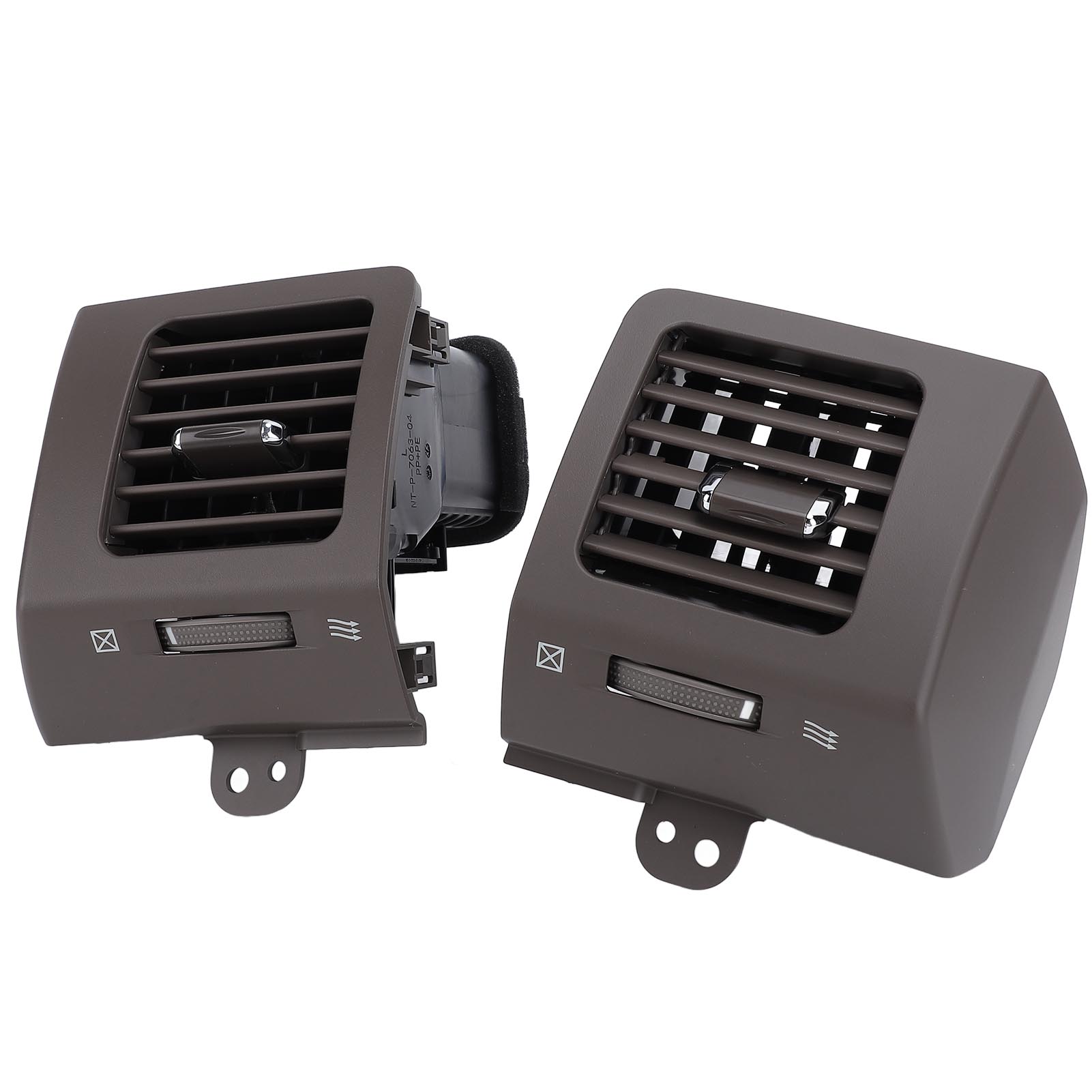 

1 Pair Car Air Vent Outlet Improved Air Flow Driver and Passenger Side Dashboard AC Air Vent for Prado J120 2002 to
