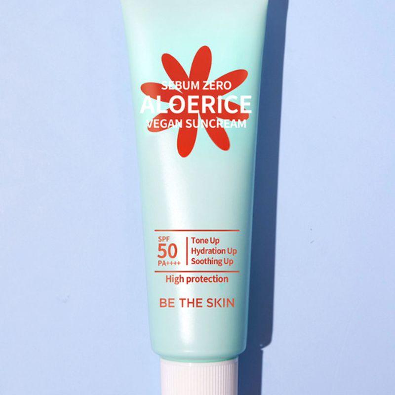 Sebum Zero Aloe Rice Vegan Sun Cream SPF 50+, PA++++ 50ml