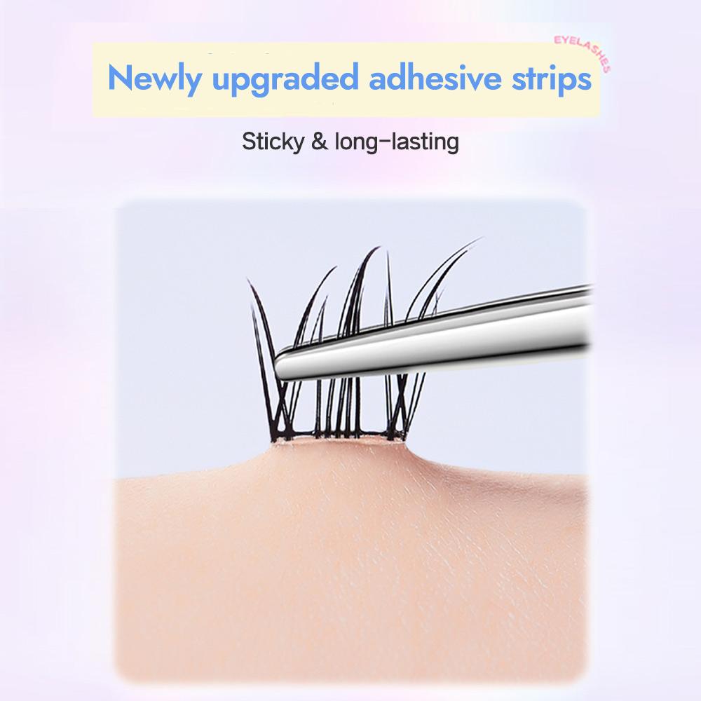 UWN Glue-free Eyelash, Self Adhesive Eyelashes, No Glue Required Natural Eyelashes