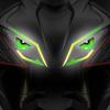 3D Design Motorcycle Eye Line Stickers Guard Sticker Headlight Protection Decals  Motorcycle