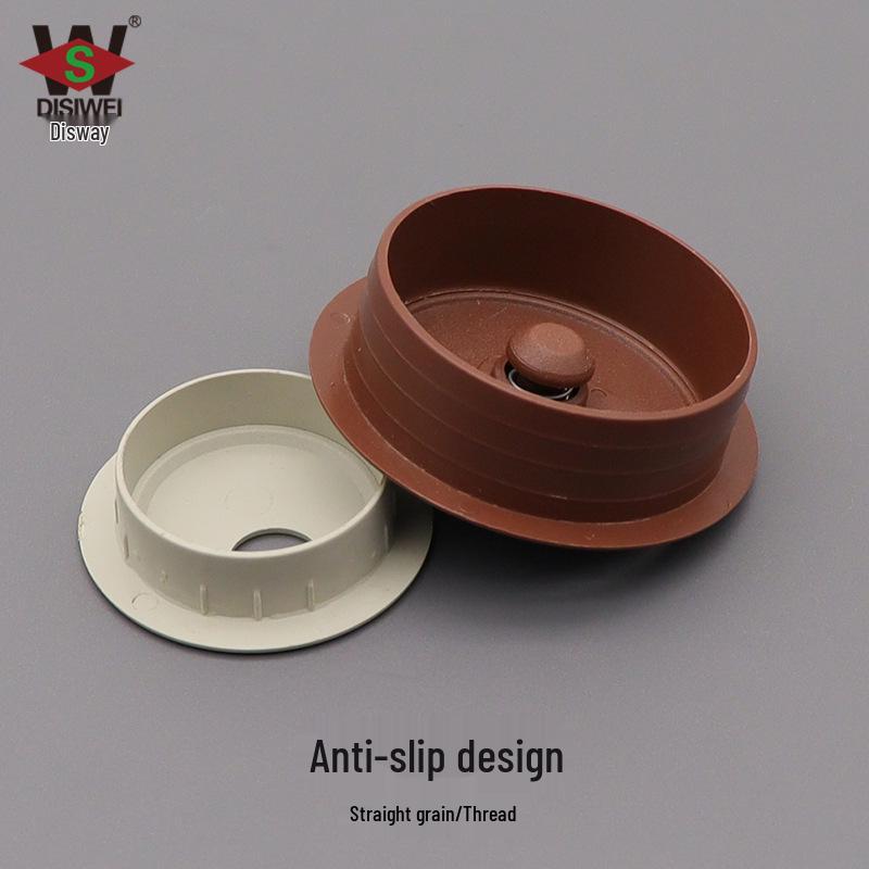 Diswei Desktop Cable Organizer Box, Round Plastic Wire Grommet for Office and Home Desk Management